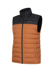 Mountain Warehouse Gold Seasons II Mens Water Resistant Padded Gilet - Image 2 of 5