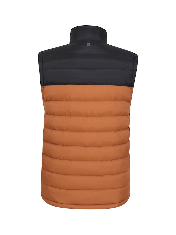 Mountain Warehouse Gold Seasons II Mens Water Resistant Padded Gilet - Image 3 of 5