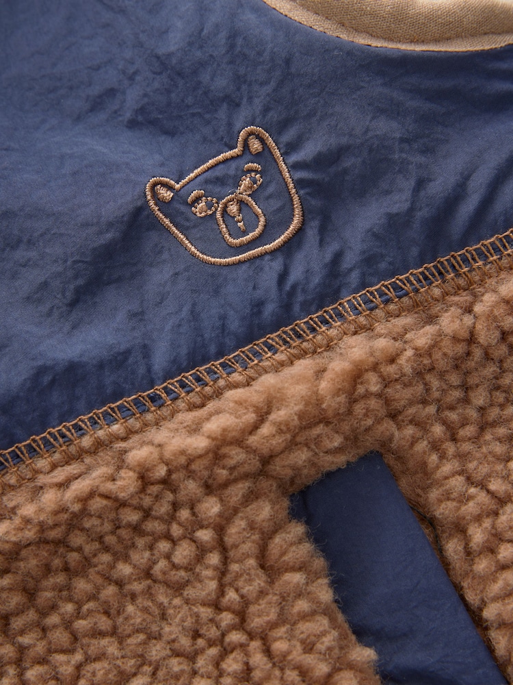 Brown Borg Gilet Jacket (3mths-7yrs) - Image 7 of 8