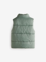 Sage Green Padded Gilet (3mths-10yrs) - Image 8 of 8