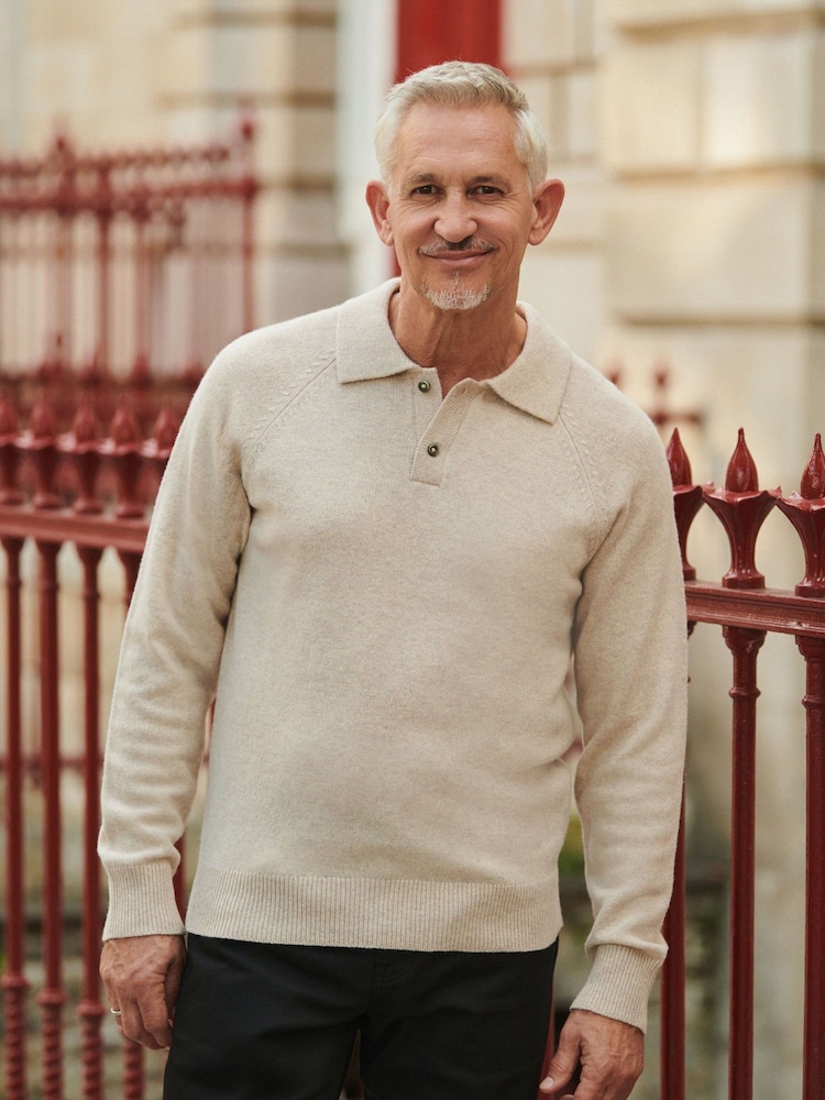 Neutral Polo Neck Regular Fit Signature 100% Merino Wool Midweight Jumper - Image 1 of 8 Neutral Polo Neck Regular Fit Signature 100% Merino Wool Midweight Jumper - Image 1 of 8