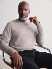 Neutral Crew Neck Regular Fit Signature 100% Merino Wool Midweight Jumper - Image 1 of 5