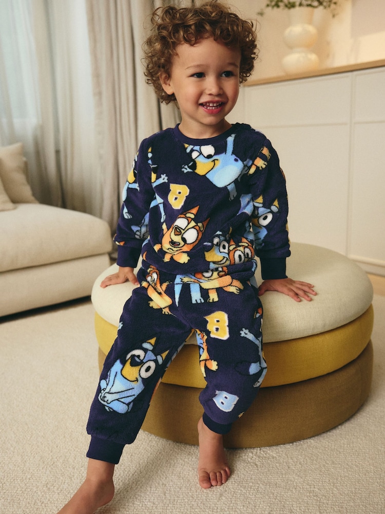 Navy Bluey - Fleece-Pyjama (12 Monate bis 8 Jahre) - Bild 1 von 9 Navy Bluey - Fleece-Pyjama (12 Monate bis 8 Jahre) - Bild 1 von 9
