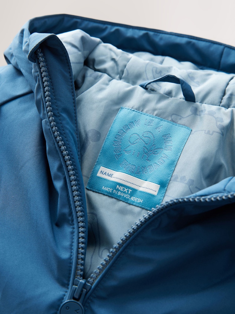 Blue Shower Resistant Coat (3mths-7yrs) - Image 11 of 12
