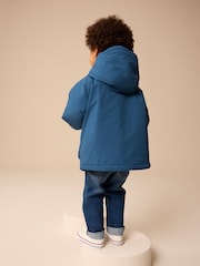Blue Shower Resistant Coat (3mths-7yrs) - Image 3 of 12