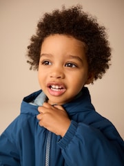 Blue Shower Resistant Coat (3mths-7yrs) - Image 4 of 12