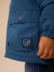 Blue Shower Resistant Coat (3mths-7yrs) - Image 5 of 12