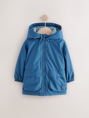 Blue Shower Resistant Coat (3mths-7yrs) - Image 6 of 12