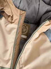 Blue/Neutral Shower Resistant Coat (3mths-7yrs) - Image 5 of 8