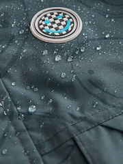 Black Fleece Lined Waterproof Coat (3mths-7yrs) - Image 10 of 12