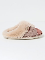 FatFace Hattie Light Brown Horse Mules - Image 2 of 2