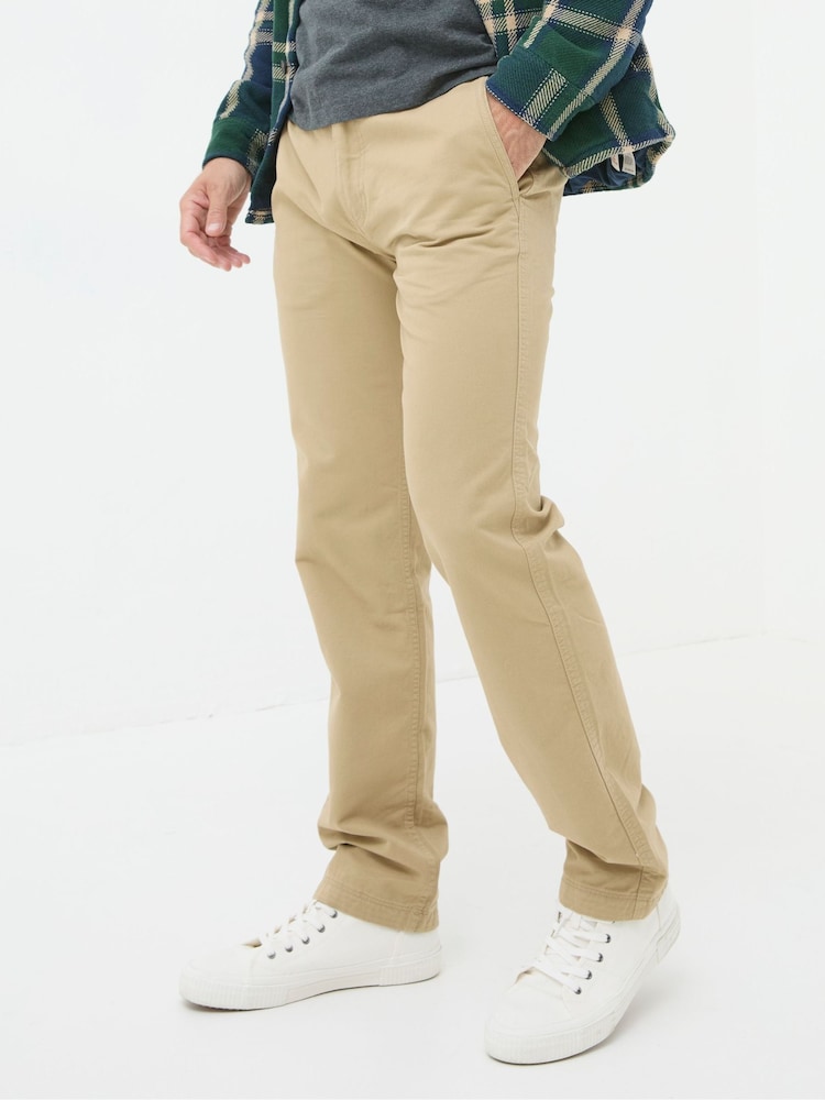 Stone Beige - FatFace Modern Coastal Chinos - Image 1 of 5 Stone Beige - FatFace Modern Coastal Chinos - Image 1 of 5