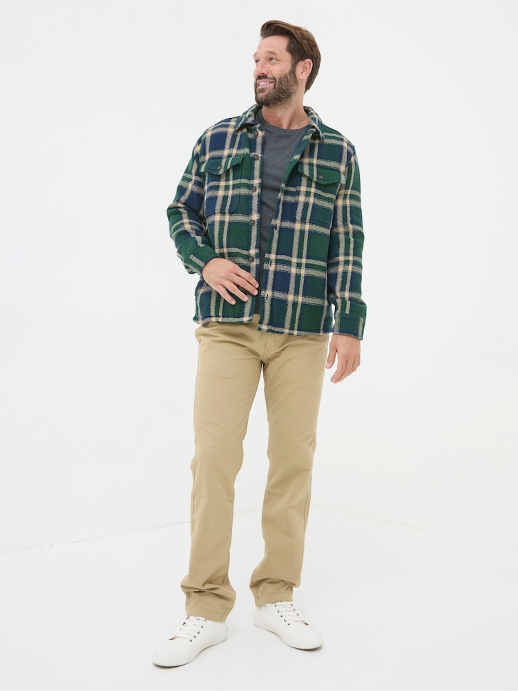 FatFace Stone Beige Modern Coastal Chinos - Image 3 of 5