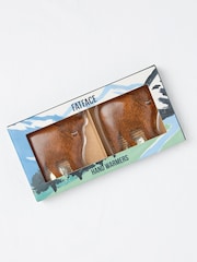 FatFace Multi Colour Highland Cow Hand Warmers - Image 1 of 2