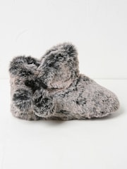 FatFace Farah Oatmeal Faux Fur Boots - Image 1 of 2