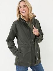 FatFace Green Suffolk Heritage Coat - Image 1 of 6