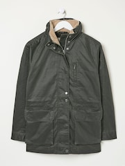 FatFace Green Suffolk Heritage Coat - Image 6 of 6