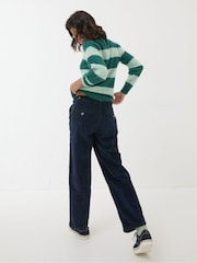 FatFace Navy Cinnamon Cord Trousers - Image 2 of 5