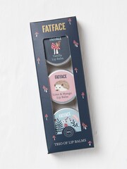 FatFace Multicolour Woodland Lip Balm Trio - Image 1 of 2