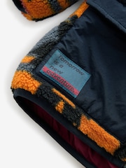 Burgundy Red Reversible Borg Jacket (3mths-7yrs) - Image 8 of 9