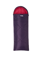 Mountain Warehouse Purple Summit Mini Summer Sleeping Bag - Image 1 of 2