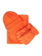 Mountain Warehouse Orange Plain Ski Accessories Set - Kids - Image 1 of 4