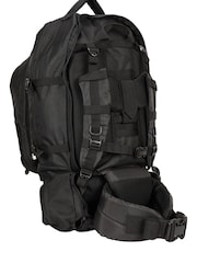 Mountain Warehouse Black Traveller 60 + 20 Litre Rucksack - Image 3 of 5