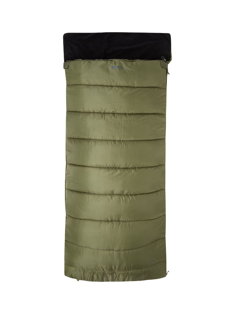 Спальный мешок с флисовой подкладкой в рыбацком стиле Mountain Warehouse Sutherland - Изображение 1 из 3