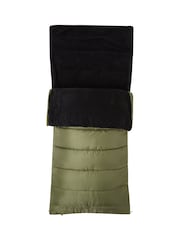 Спальный мешок с флисовой подкладкой в рыбацком стиле Mountain Warehouse Sutherland - Изображение 2 из 3