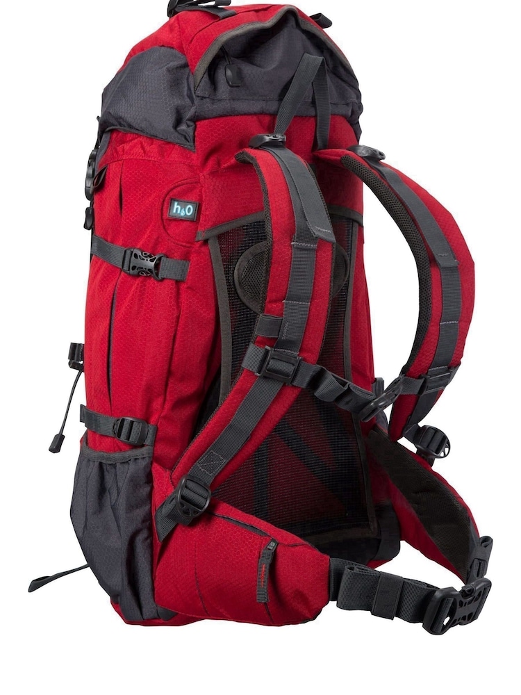 Mountain Warehouse Red Ventura 40L Rucksack Bag - Image 3 of 5