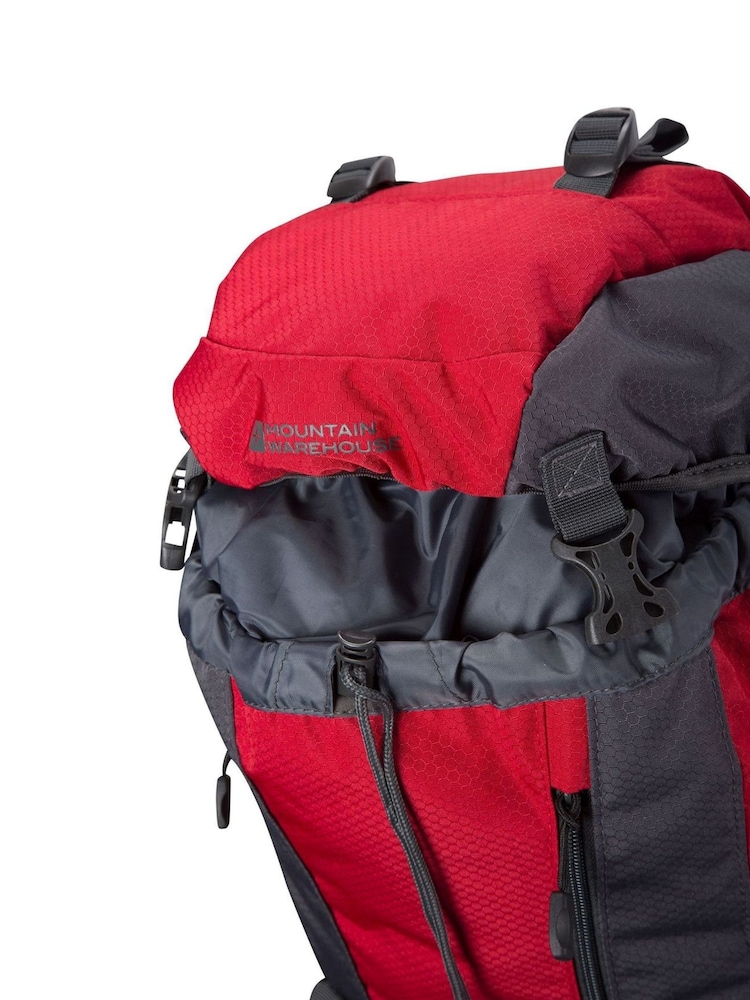 Mountain Warehouse Red Ventura 40L Rucksack Bag - Image 4 of 5