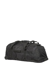 Mountain Warehouse Black Voyager 90L Wheelie Holdall - Image 12 of 15