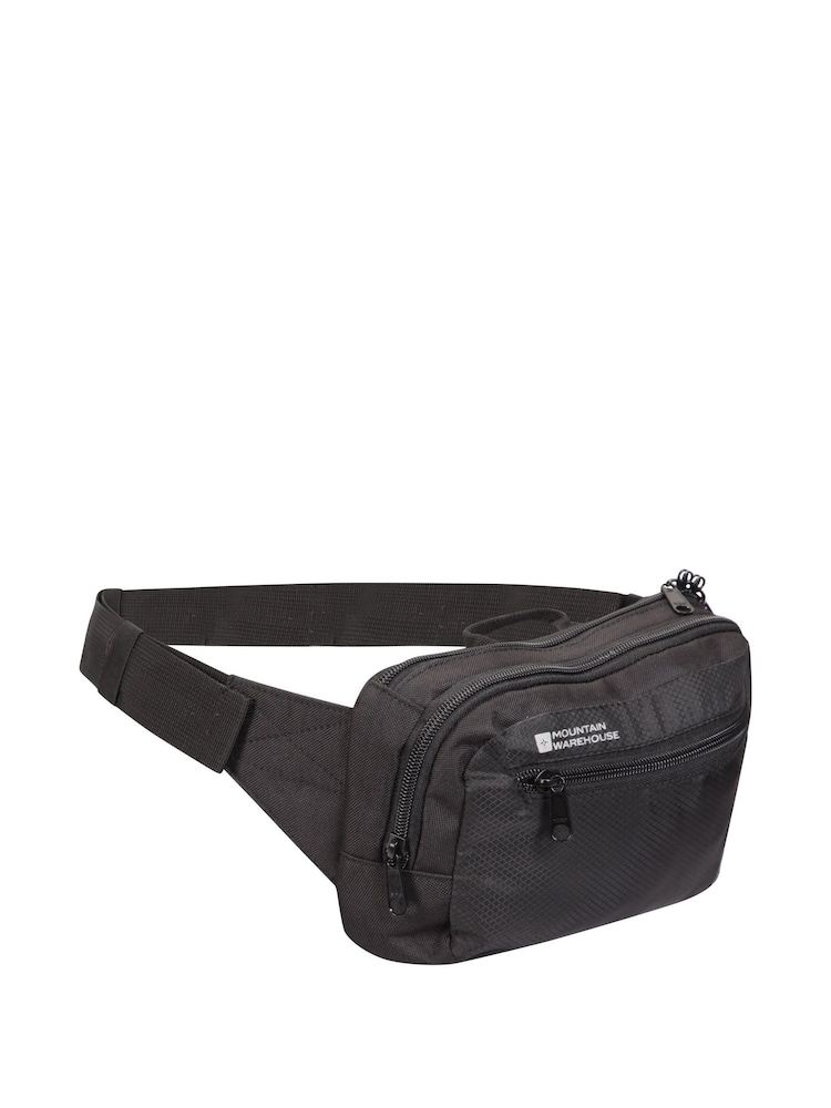 Mountain Warehouse Black RFID Travel Bum Bag - Image 2 of 5 Mountain Warehouse Black RFID Travel Bum Bag - Image 2 of 5