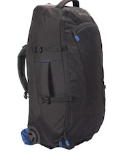 Mountain Warehouse Black Voyager 50L Wheelie Rucksack Bag - Image 4 of 5