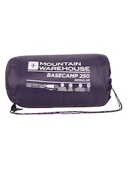 Mountain Warehouse Purple Basecamp 250 Sleeping Bag - Image 2 of 5