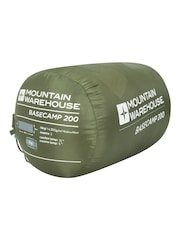 Mountain Warehouse Green Chrome Basecamp 250 Sleeping Bag - Image 2 of 5
