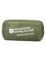 Mountain Warehouse Green Chrome Basecamp 250 Sleeping Bag - Image 3 of 5