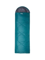 Mountain Warehouse Teal Blue Camping Summit 250 Square Sleeping Bag - Image 1 of 3