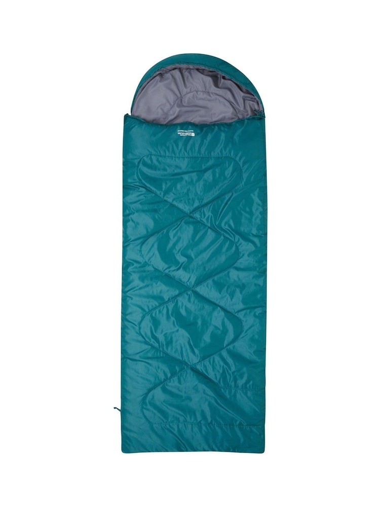 Mountain Warehouse Teal Blue Camping Summit 250 Square Sleeping Bag - Image 3 of 3