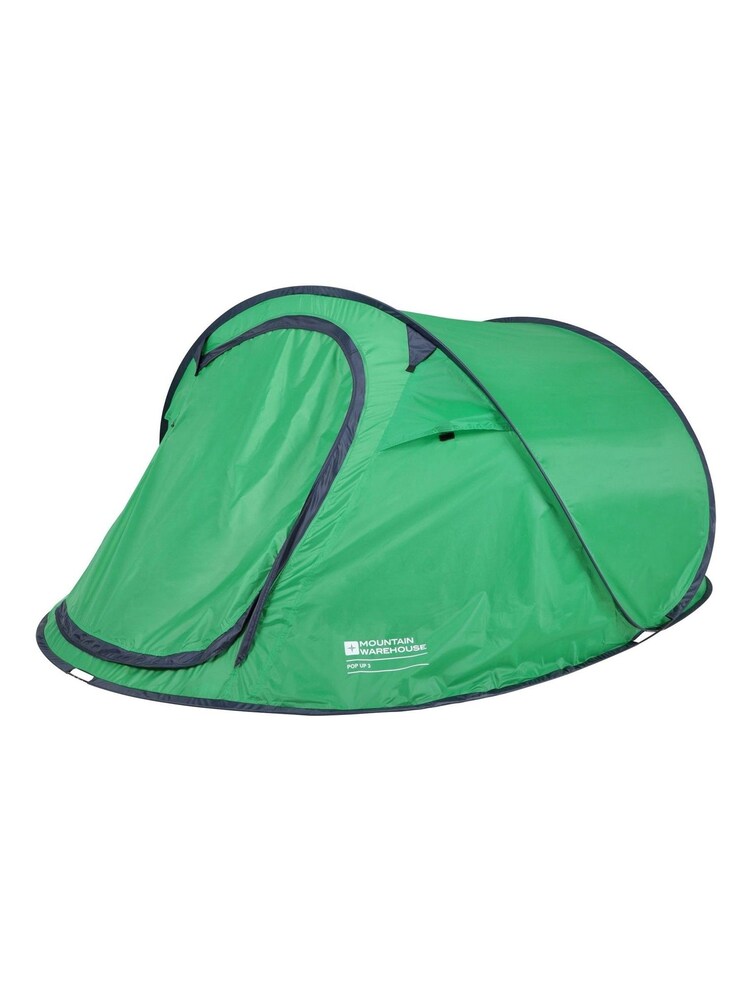 Mountain Warehouse Green Pop Up Double Skin Man Camping Tent