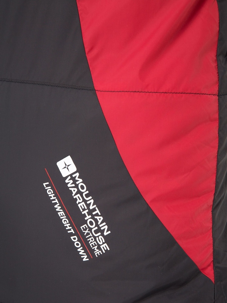 Mountain Warehouse Red Camping Extreme Lightweight Down Sleeping Bag - Image 4 of 4