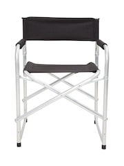Mountain Warehouse Black Lightweight Directors Chair - Image 1 of 1