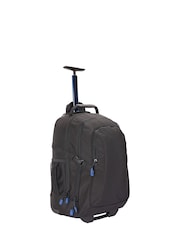 Mountain Warehouse Black Voyager 35L Wheelie Rucksack Bag - Image 1 of 2