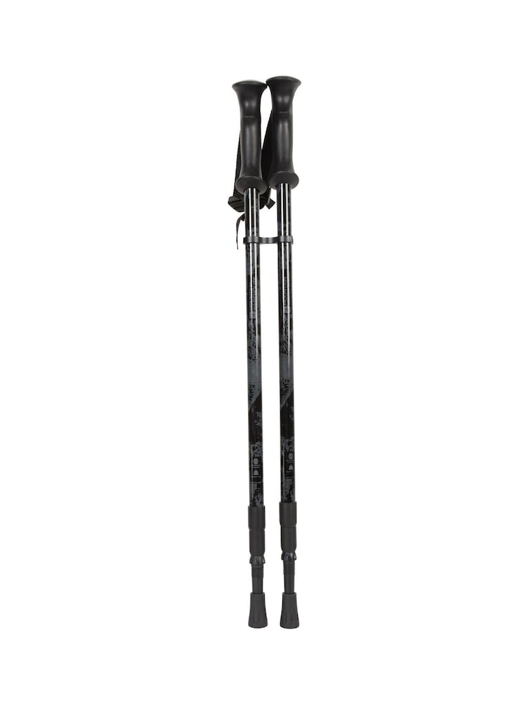 Mountain Warehouse Grey Hiker Walking Pole 2 Pack - Image 2 of 7