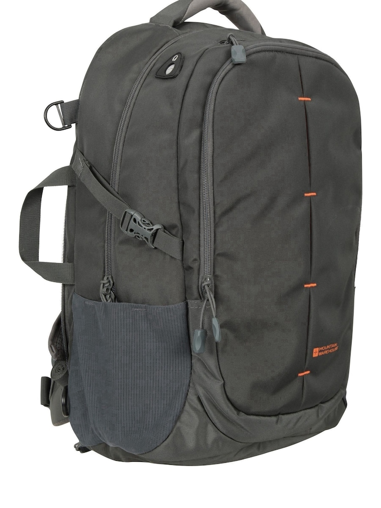 Mountain Warehouse Black Vic Global 40L Rucksack - Image 2 of 5