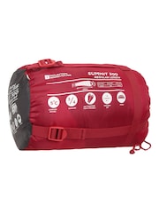 Mountain Warehouse Red Summit 300 Sleeping Bag - Image 5 of 7