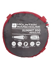 Mountain Warehouse Red Summit 300 Sleeping Bag - Image 6 of 7