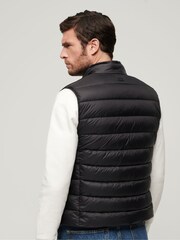 Superdry Black Lightweight Padded Gilet - Image 2 of 9
