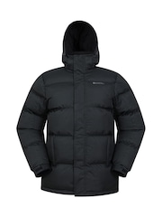 Mountain Warehouse Black Mens Snow Padded Jacket - Image 1 of 5