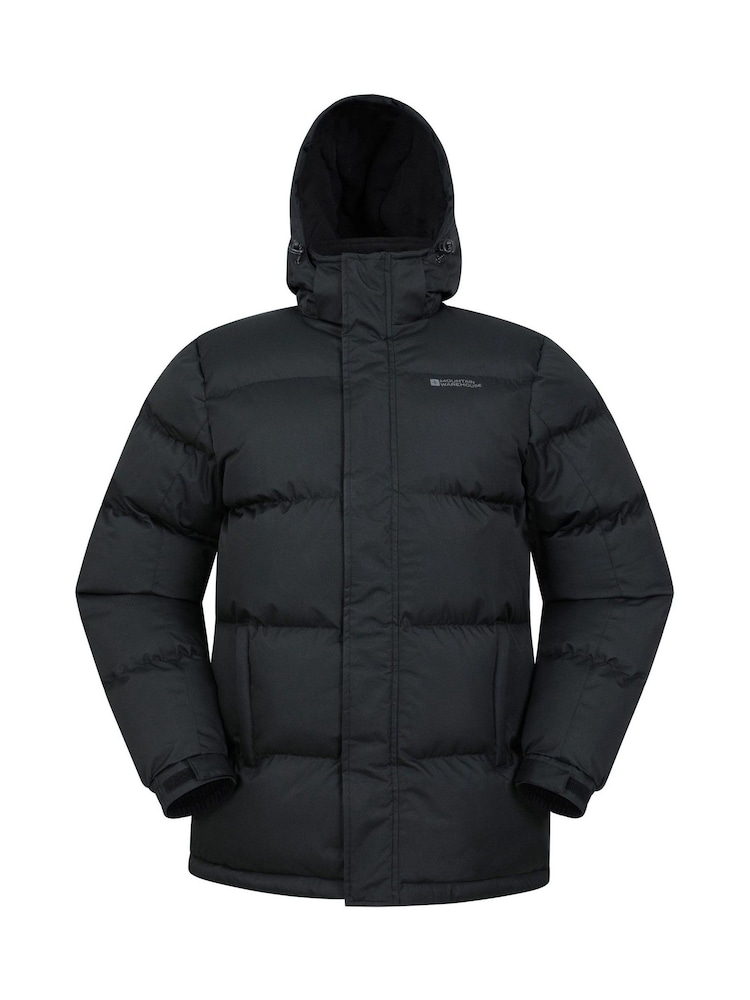 Mountain Warehouse Black Mens Snow Padded Jacket - Image 1 of 5